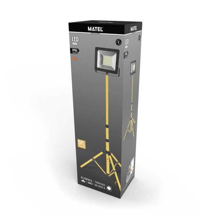 Tripé com Projetor Led IP65 50W 6000K