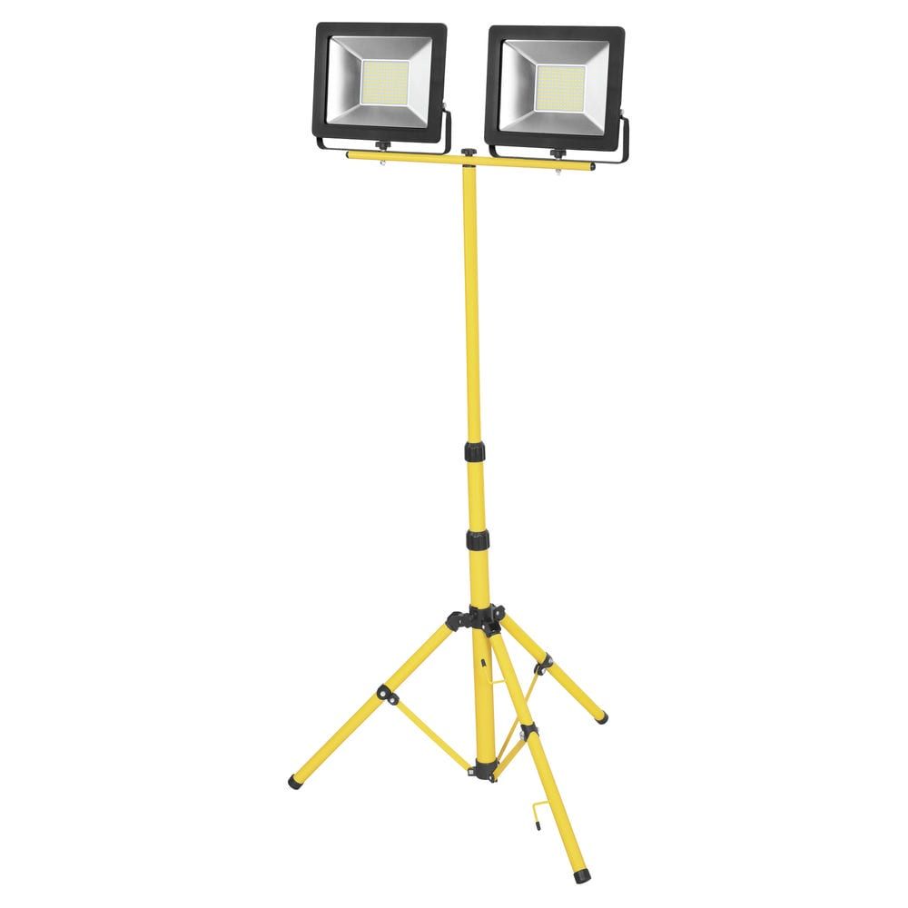 Tripé com Projetor Led IP65 2x30W 6000K