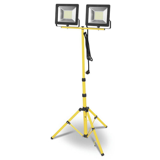 Tripé com Projetor Led IP65 2x30W 6000K