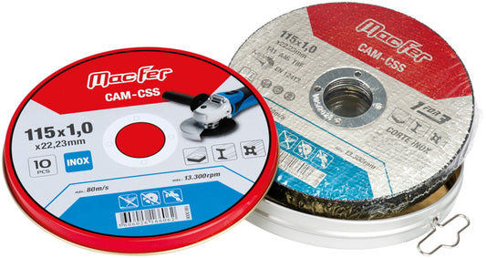 Pack disco abrasivo corte inox