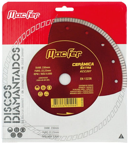 Disco diamantado Cerâmica Extra KCC207 115mm