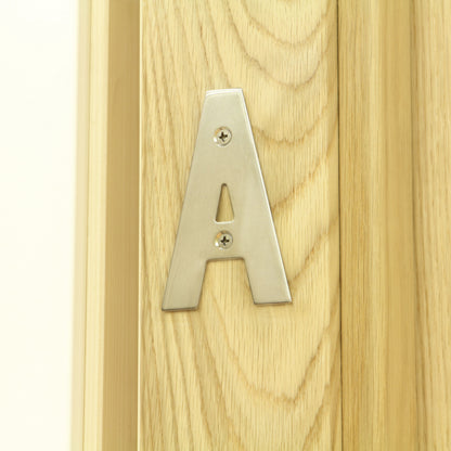 Letras aço inoxidável