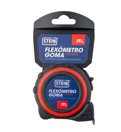 Fita Métrica Stein Capa de Borracha Freio de 3m, 5m e 8m  Com ímã